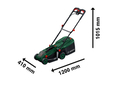 Bosch Akku Rotak 3-i-1- gressklipper 18 V 5,0 Ah